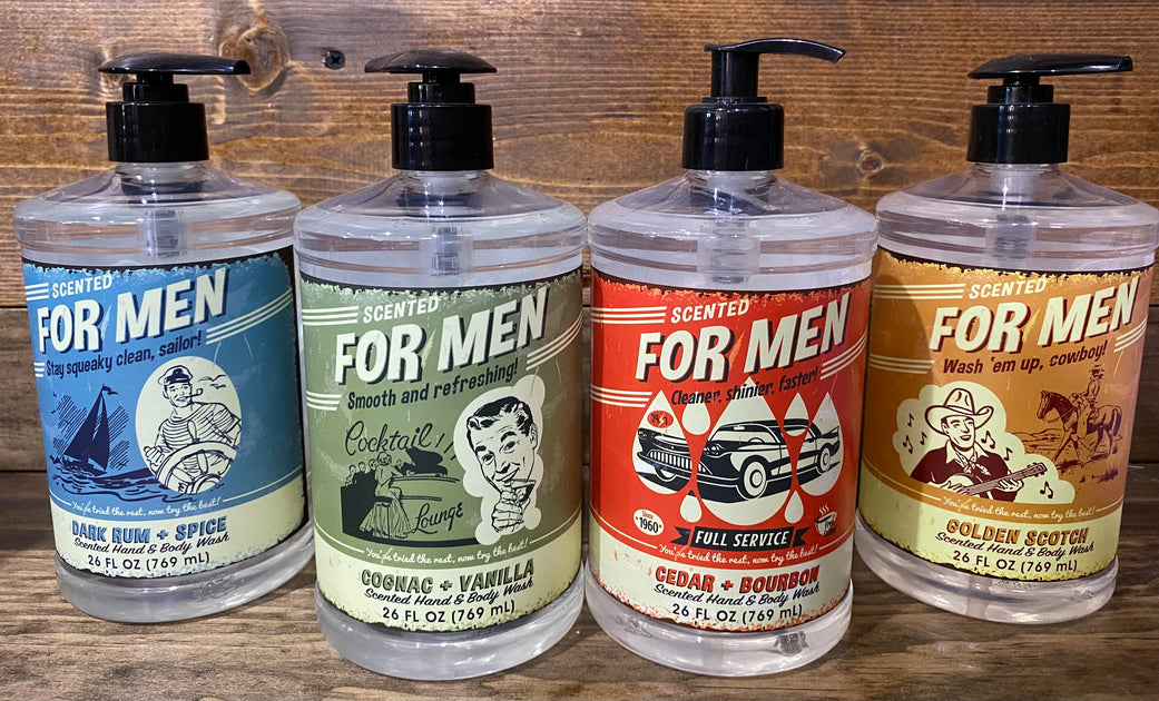 FOR MEN Liquid Body Wash/Hand Soap - Golden Scotch – San Francisco Soap Co.