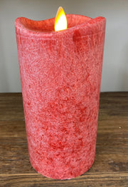 RED CRYSTAL CANDLES