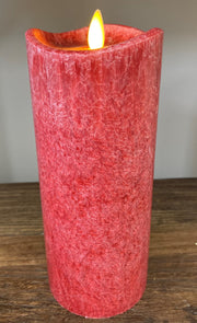RED CRYSTAL CANDLES