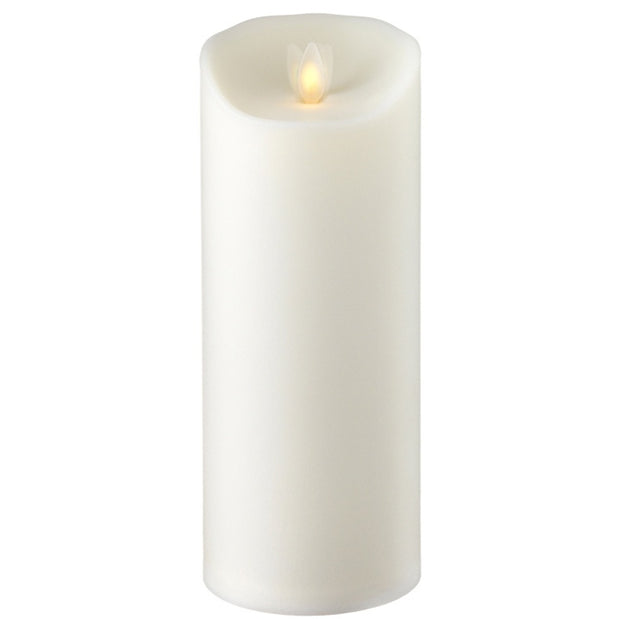 3.5X9 IVORY OUTDOOR CANDLE