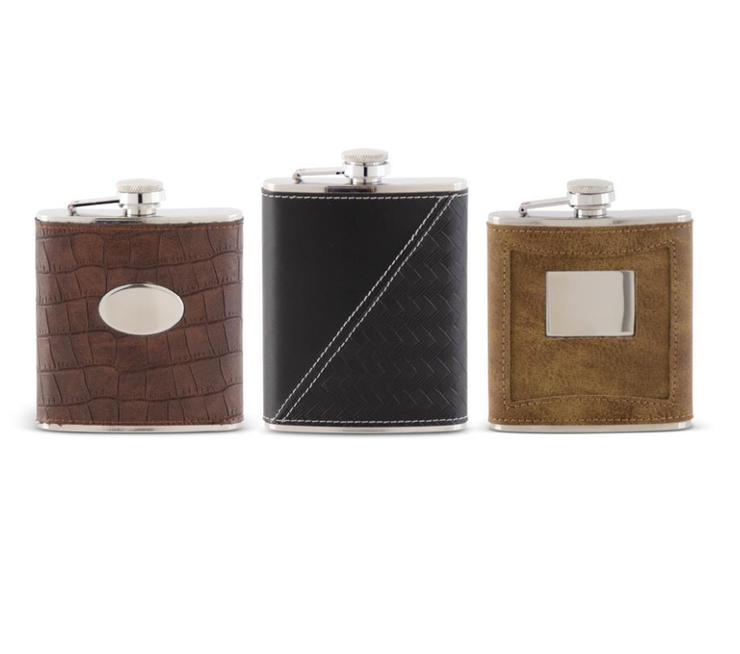 LEATHER FLASK