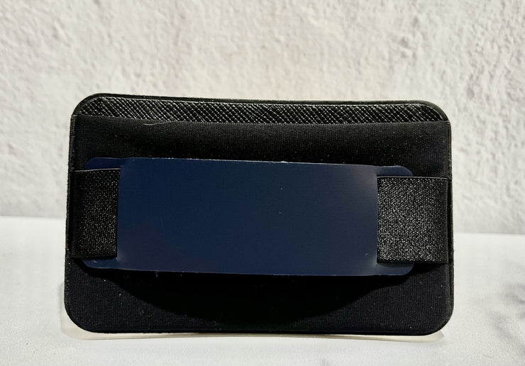 BLUE WIDE BAND PHONE WALLET