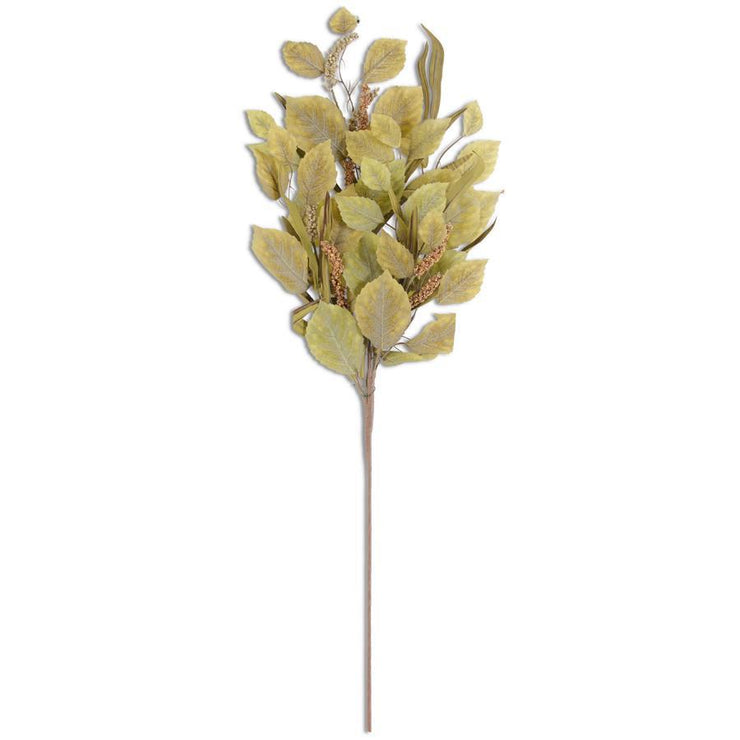 34" GREEN BIRCH LEAVES AND BERRIES