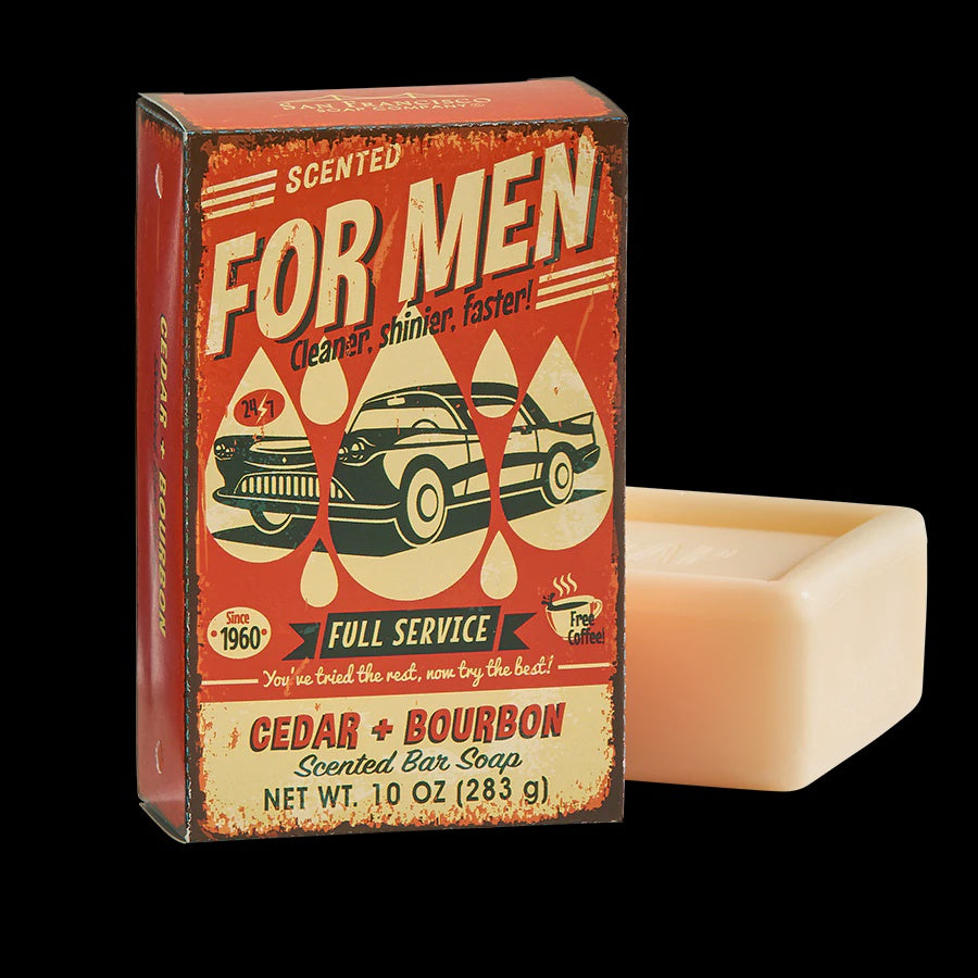 San Francisco Soap Company Scented for Men Cedar and Bourbon Hand and Body  Wash