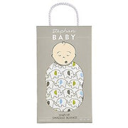 BAMBOO SWADDLE BLANKET IN GIFT BOX