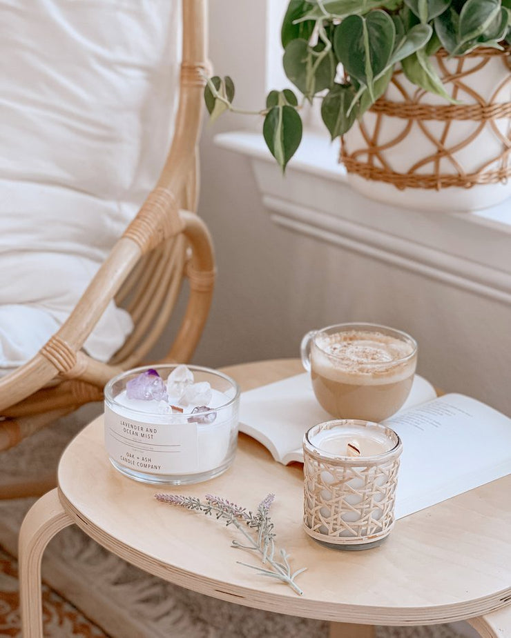 LAVENDAR AND OCEAN MIST SOY CANDLE 22OZ