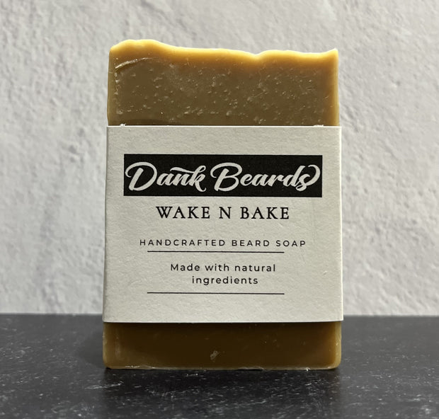 WAKE 'N BAKE LUXE HANDCRAFTED BEARD SOAP